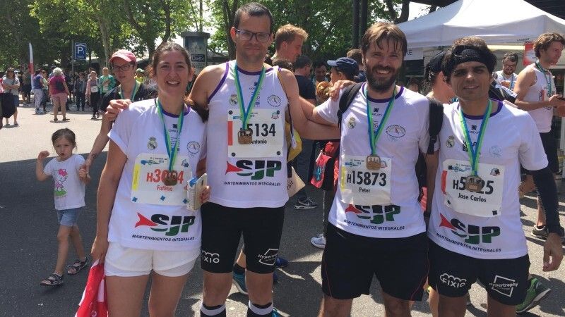 Bendala y Galván cumplen con nota deportiva y solidaria en Stuttgart