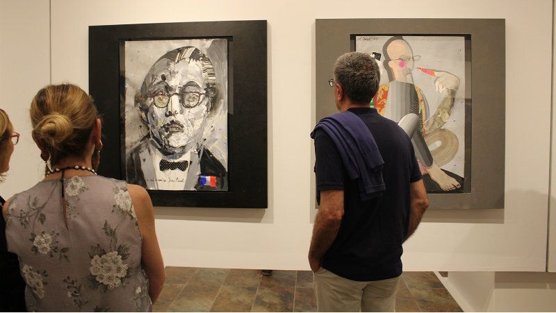 El universo creativo de Castro Crespo en la exposición 'Miopes como yo'