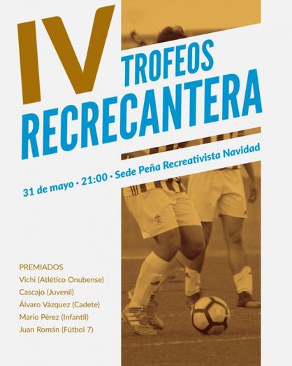 Vichi, Cascajo, Álvaro Vázquez, Mario Pérez y Juan Román, premiados por Recrecantera