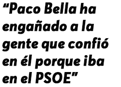 “Podríamos haber hecho más cosas, pero hemos tenido el bloqueo permanente de la oposición”