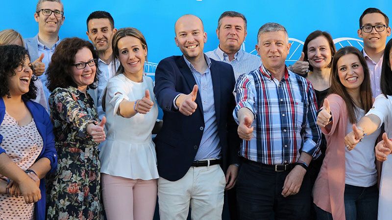 Palencia presenta la “mejor” candidatura para “el cambio en Gibraleón'