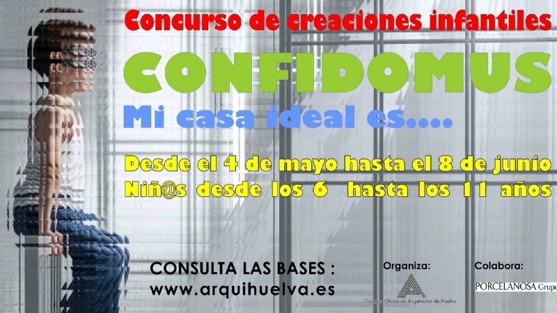 El Colegio de Arquitectos de Huelva invita a los niños a crear su casa ideal
