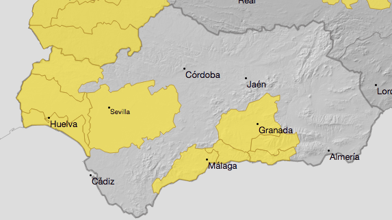 Aviso amarillo por tormentas en toda la provincia para la jornada de este martes