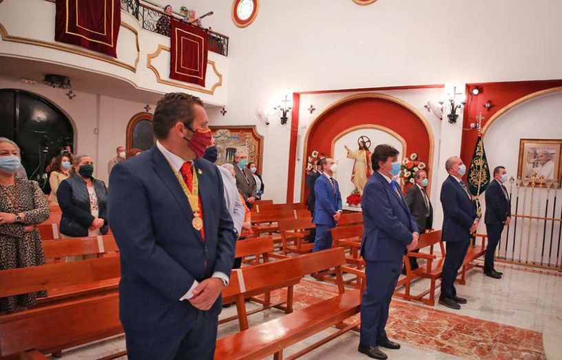 El obispo pide a los hermanos de Emigrantes “vivir un Rocío desde la fe, la esperanza y la caridad” 