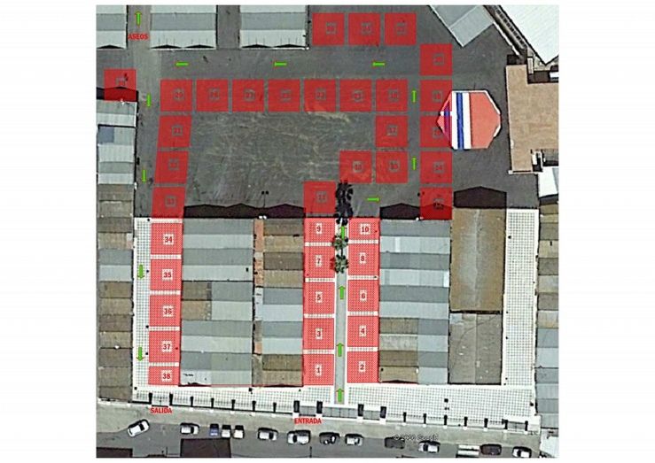 El mercadillo de Cartaya regresa el 21 de mayo en el recinto ferial con un circuito de seguridad sanitaria cerrado