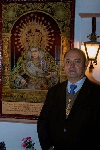 Fabián Tello, reelegido como Hermano Mayor de las Tres Caídas con el 96% de los votos