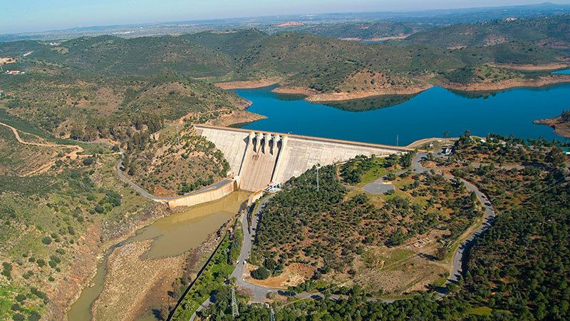 Los embalses onubenses, al mismo nivel que hace un año