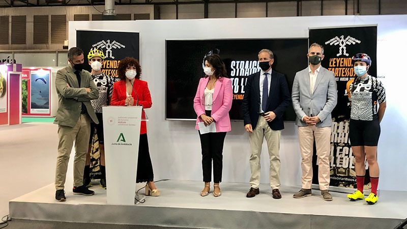El deporte también marca la segunda jornada de Huelva en Fitur