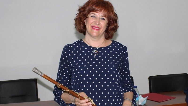 María Carmen Fernández toma posesión como nueva alcaldesa de Cortegana