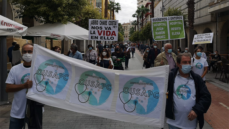 Manifestación en Lepe: vuelven a reclamar una 'sanidad pública digna y de calidad' este domingo