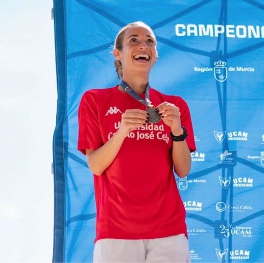 Laura García-Caro, subcampeona de España universitaria en Cartagena