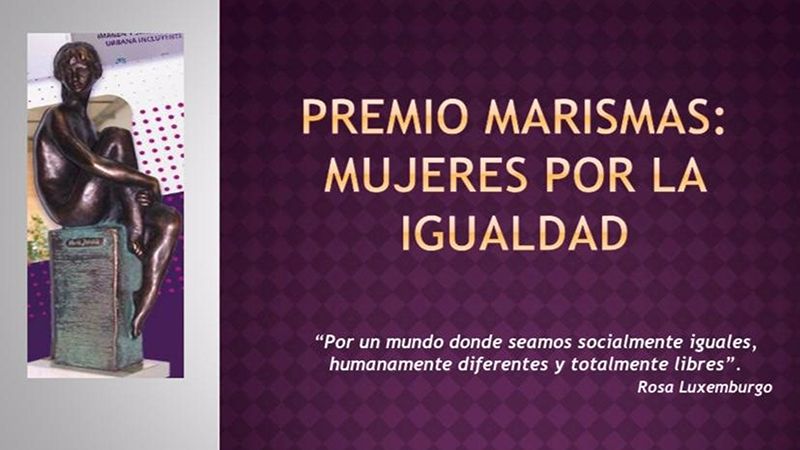 Abierto el plazo de inscripción para los XX Premios Marismas 'Mujeres por la igualdad'