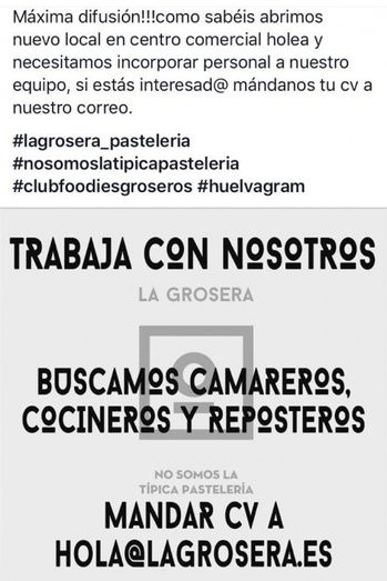 El runrún: La Grosera se expande... ¡y busca empleados!