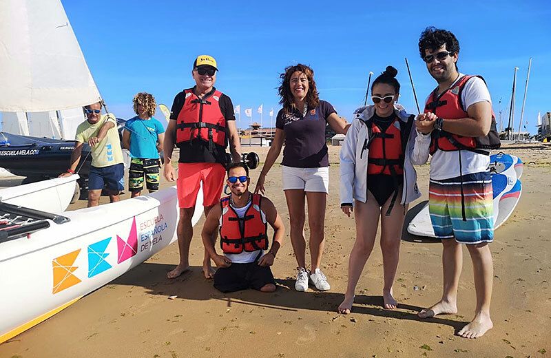 Finalizan en Islantilla las Jornadas Náuticas para personas con discapacidad
