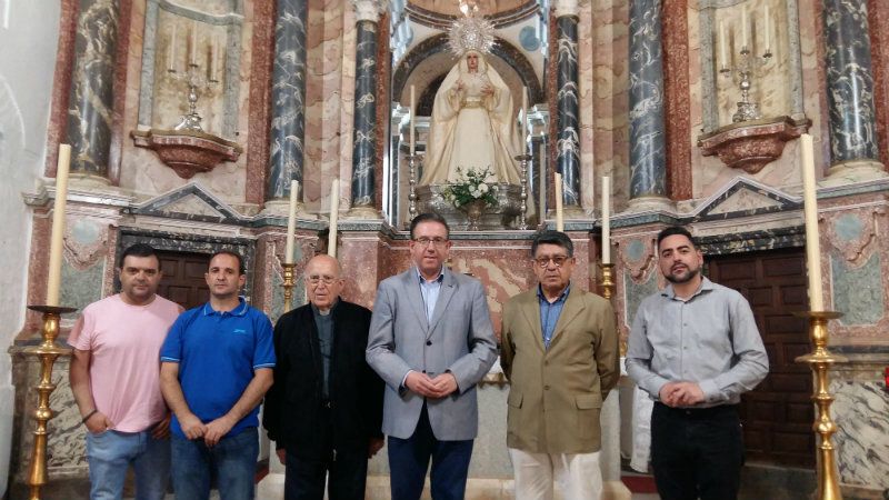 La Iglesia Prioral del Castillo de Aracena luce ya su Retablo Mayor tras restaurarse