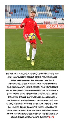 Gorka Santamaría deja el Sporting B y Navas el Almería B y Roberto Jiménez ficha por el West Ham