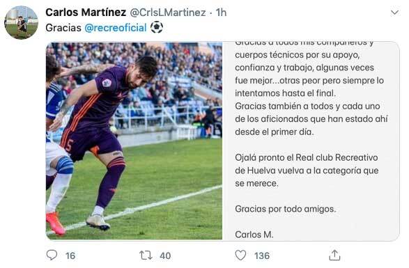 Carlos Martínez se despide del Decano