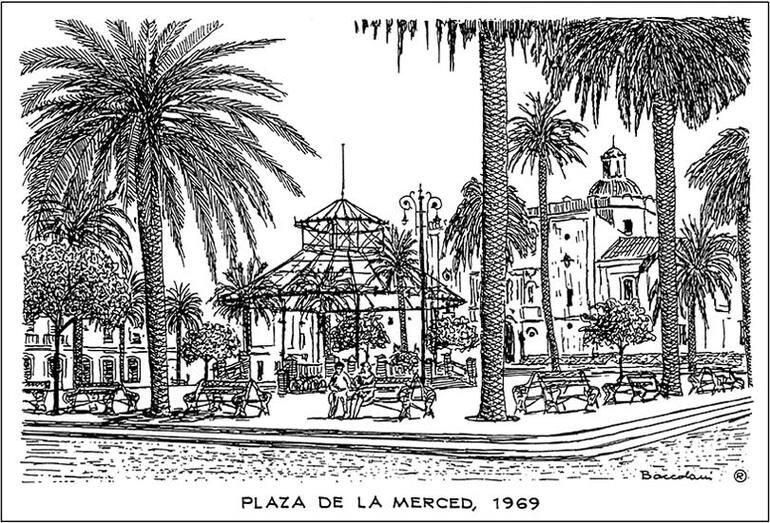 Plaza de la Merced, 1969