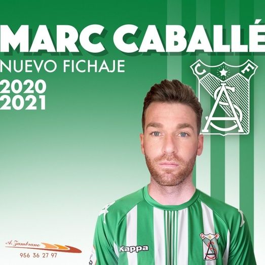 Marc Caballé cambia la camiseta del Rayo Majadahonda por la del Atlético Sanluqueño