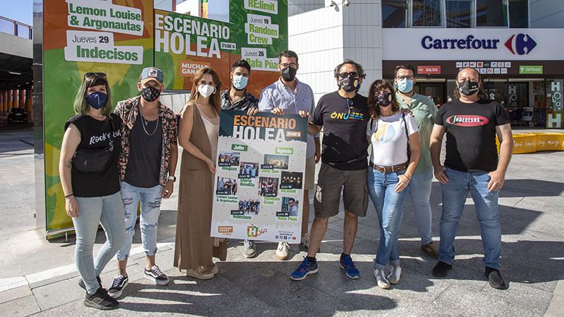 Grupos onubenses amenizarán las noches en Holea este verano