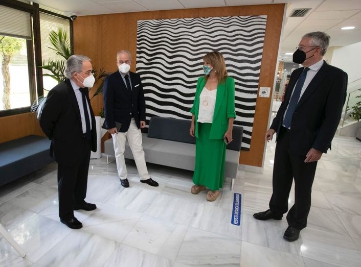 El Puerto de Huelva recibe la visita del presidente del Puerto de Sines