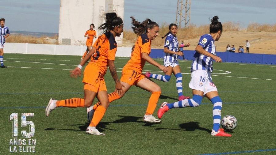 El Sporting Huelva no se conforma con la permanencia y va a por el Valencia