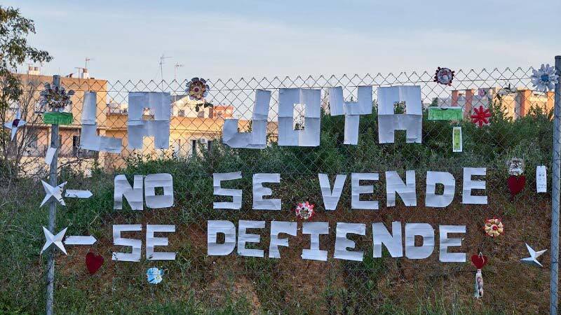 Mesa de la Ría acusa a Gabriel Cruz de hacer un 'ridículo nacional' con el proyecto urbanístico de La Joya