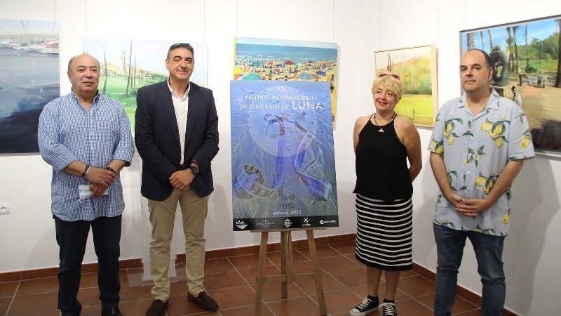Simbolismo y color en el cartel del Festival de Cine de Islantilla 2022