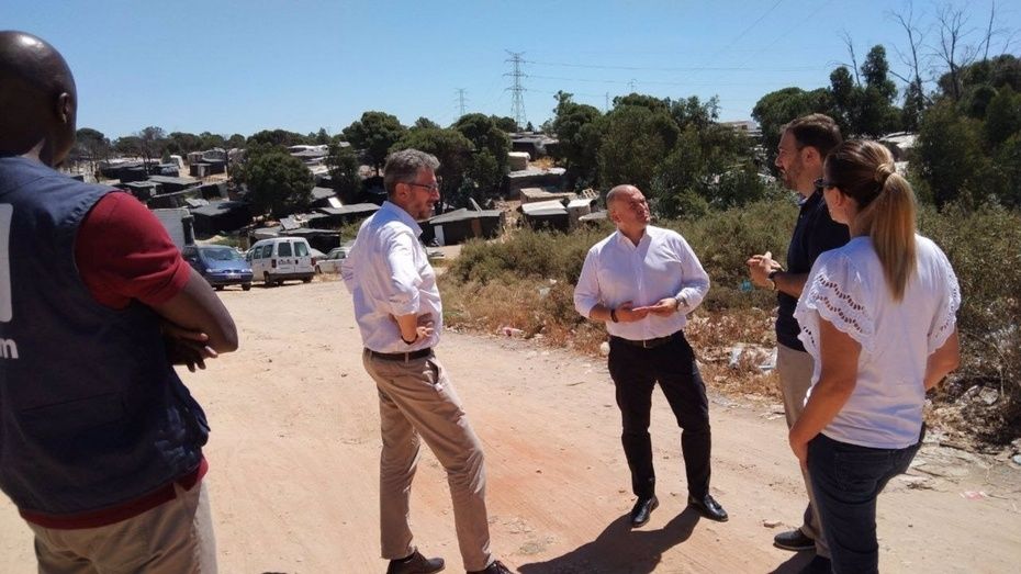 Díaz (Cs) ofrece acuerdo al resto de partidos para erradicar el chabolismo tras último incendio en Palos