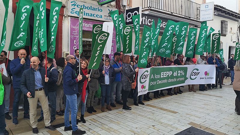 Empleados públicos onubenses exigirán en Sevilla recuperar poder adquisitivo y que se dignifique su labor
