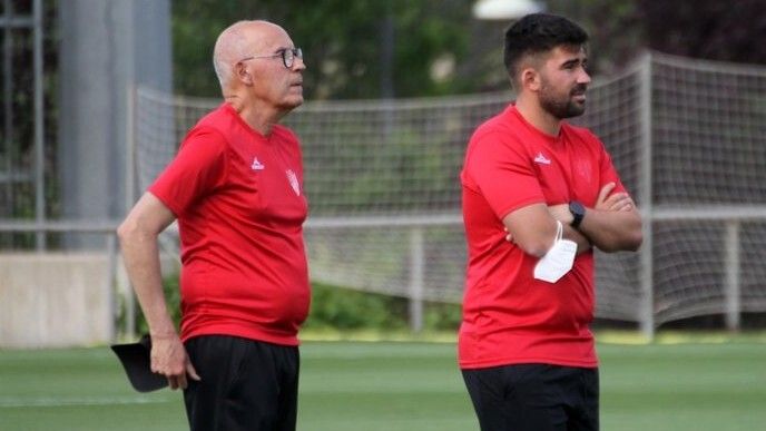 Rubén Osuna se despide tras seis temporadas en el cuerpo técnico del Sporting Huelva