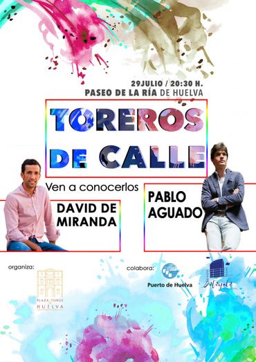 David de Miranda y Pablo Aguado se citan con la afición en el Paseo de la Ría