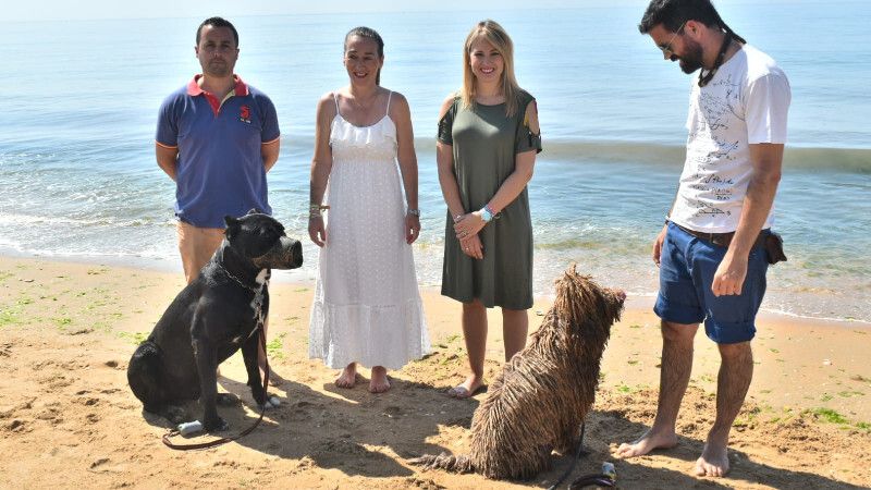 El Ayuntamiento de Lepe inaugura la playa canina de Santa Pura