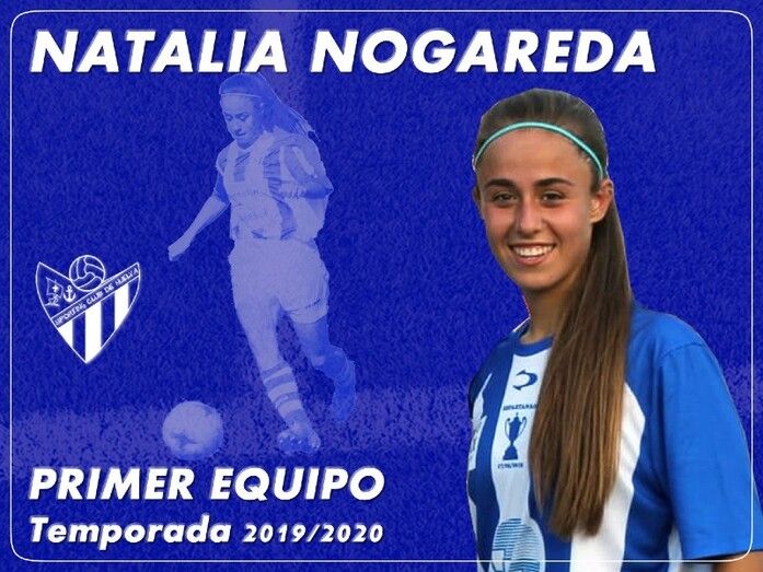 El Sporting premia el esfuerzo de la canterana Natalia Nogareda