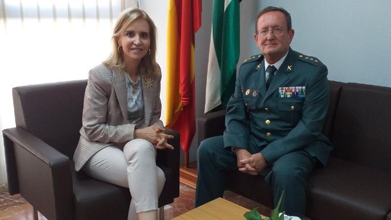 Parralo destaca 'la dilatada trayectoria' del nuevo jefe de la de la Guardia Civil, Andrés López García
