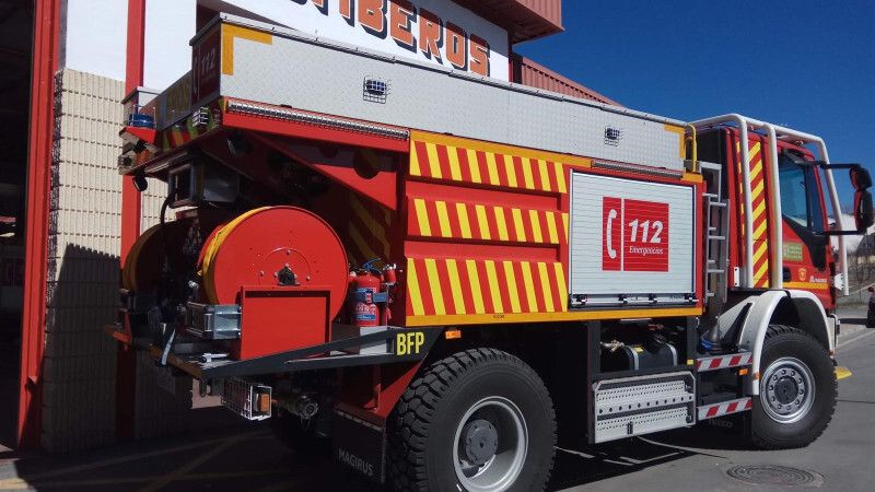 Desalojo preventivo de un edificio por un incendio sin heridos en un piso de Isla Cristina