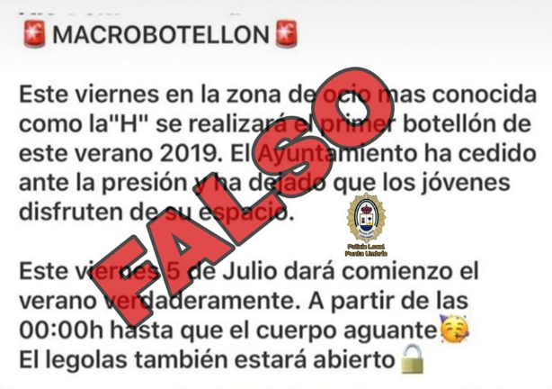 El runrún: Macrobotellón pirata en Punta Umbría