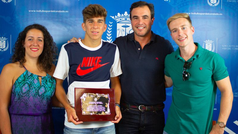 El bollullero Rubén Valdera ficha cuatro temporadas por el Atlético de Madrid Juvenil