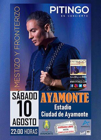 Pitingo presentará en Ayamonte su último trabajo discográfico 'Mestizo y fronterizo'