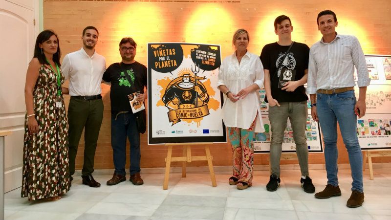La exposición de cómics 'Viñetas por el Planeta' llega al edificio municipal de Bellavista