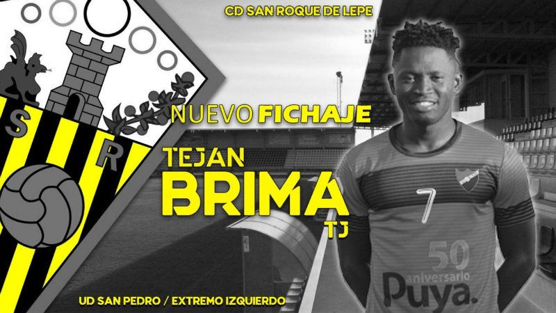 Camacho se trae al San Roque al extremo zurdo del San Pedro Tejan Brima