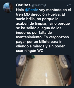 El runrún: vejaciones ferroviarias