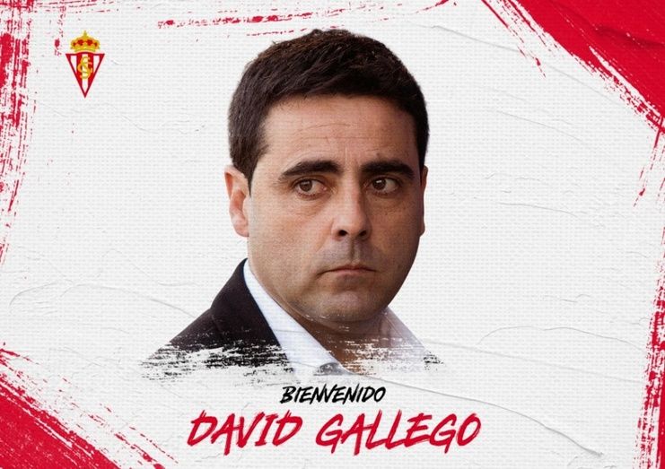 El exrecreativista David Gallego, nuevo técnico del Sporting de Gijón