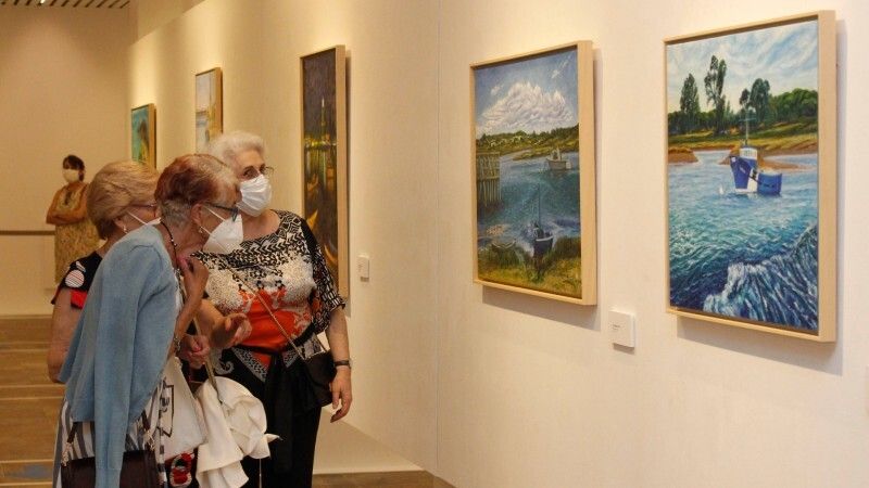 La exposición 'El agua como elemento compositivo' inaugura la temporada en la Sala de la Provincia