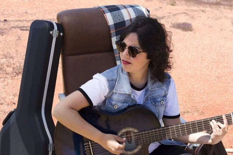 Elisa Beltrán, Rocío Gálamo y María Le Bone, jurado de canto en el Concurso Artístico Infantil y Juvenil de Huelva