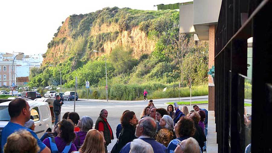 El plan urbanístico de Mundaka 'destruye' el georrecurso 'Formación Arenas de Huelva', patrimonio local, autonómico y estatal 