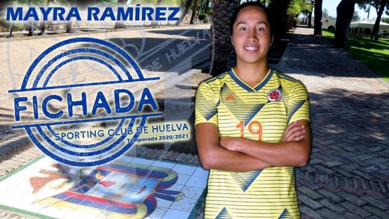 La colombiana Mayra Ramírez recala en el Sporting: 'Vengo a marcar goles'