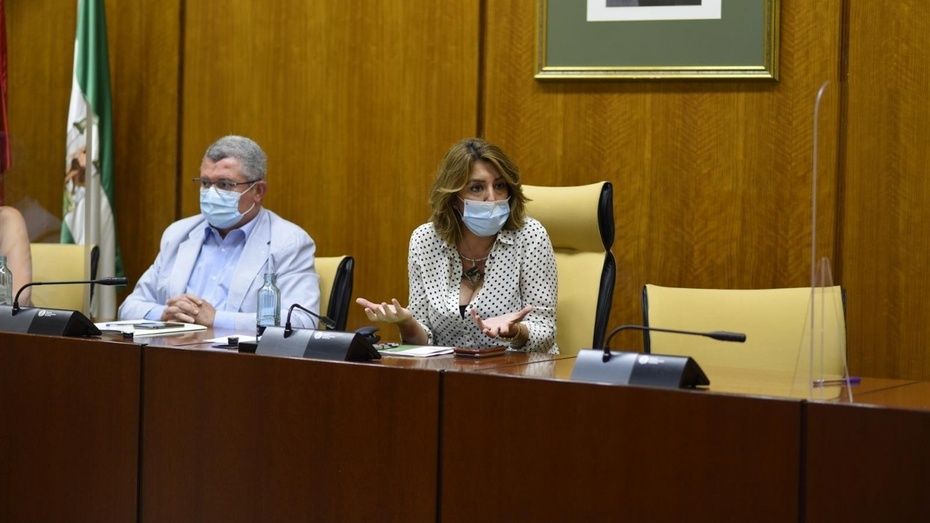 Susana Díaz, sobre la moción de censura de Cartaya: 'Hay cosas que no nos gustan ni vamos a permitir'