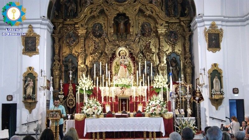 Cultos en honor de Nuestra Señora de la Estrella en Chucena en el mes de agosto