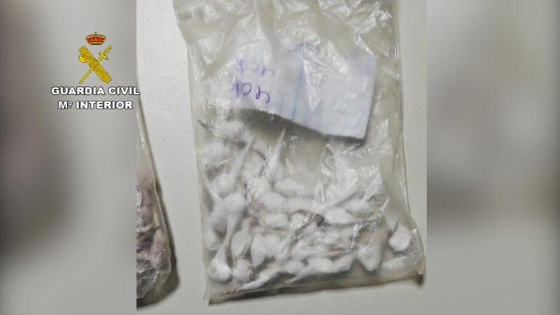 La Guardia Civil desarticula tres puntos de venta de droga en Moguer, Lepe y Nerva y detiene a siete personas